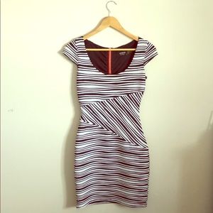 Guess Los Angeles Black & White Dress